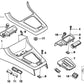 Cubierta Del Interruptor Marco Consola Central Para Bmw E36. Original Recambios