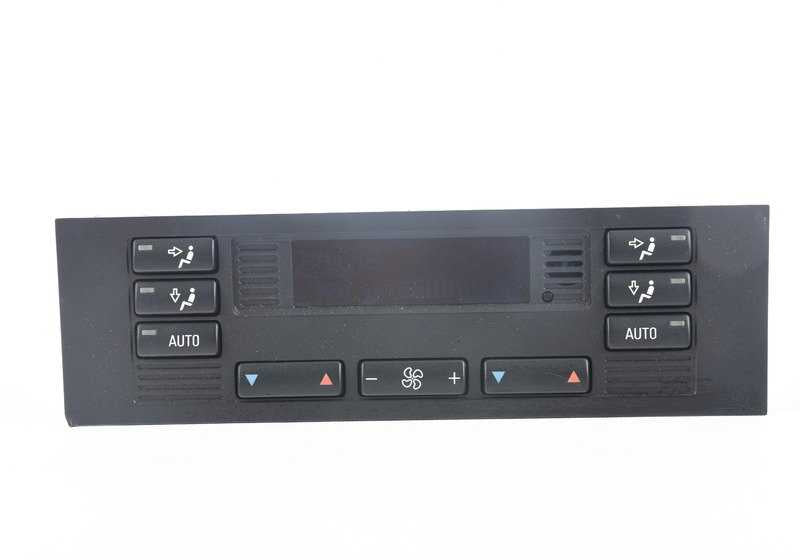 Automatic Climate Control Panel for BMW E38 (OEM 64118380502). Original BMW.