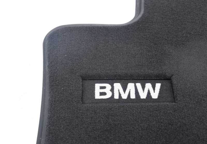 Juego de Alfombrillas de Tela OEM 51472339465 para BMW F20, F21, F22, F23, F87. Original BMW.