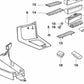 Embellecedor Compartimento de Almacenamiento para BMW E36 (OEM 51168167428). Original BMW