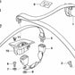 Embellecedor izquierdo OEM 72118149015 para BMW E34. Original BMW.