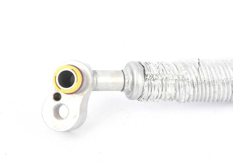 Tubería de Presión Compresor-Condensador para BMW E81, E82, E87, E88, E90, E91, E92, E93, X1 E84 (OEM 64536927845). Original BMW