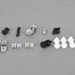 Tailgate trim mounting kit for BMW i I01, I01N (OEM 51007398374). Original BMW