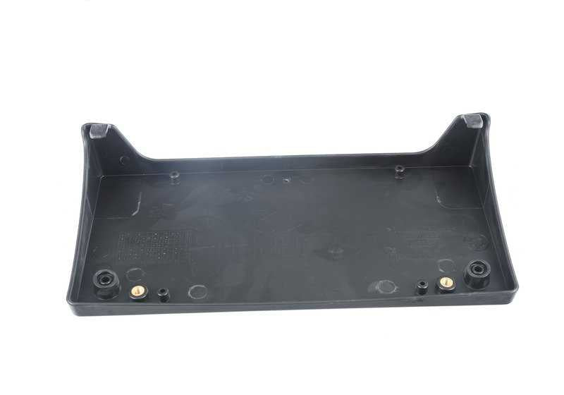 Soporte portamatrícula policial delantero (OEM 51137224772) para BMW F06, F12, F13. Original BMW.