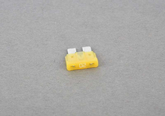 Maxi Fuse Amarelo OEM 61131372527 para BMW {E81, E82, E87, E88, F20, F21, F52, F45, F46, E30, E36, E46, E90, E91, E92, E93, F30, F31, F34, F35, G20, G21, G28, G80, F32, G22, G23, G26, G82, G83, E34, E39, E60, E61, F07, F10, F11, F18, F90, G3 ...