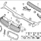 Torpedo Cubierta Recubrimiento Faldón Para Bmw E65 E66 . Original Recambios