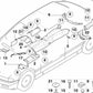 Pletina de Protección Térmica Frontal Izquierda para BMW E39, E38 (OEM 51488234411). Original BMW