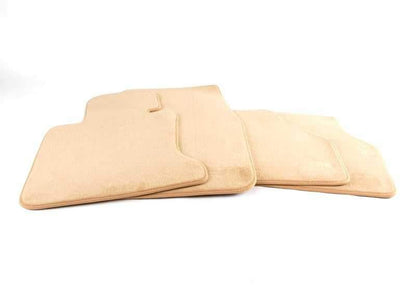 Juego De Alfombrillas Velours Beige Para Bmw Serie 7 E65. Original Recambios