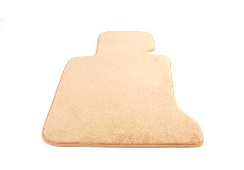 Juego De Alfombrillas Velours Beige Para Bmw Serie 7 E65. Original Recambios