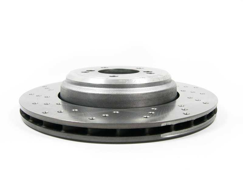 Disco de freno ventilado izquierdo para BMW E82, E90, E92, E93 (OEM 34212283387). Original BMW