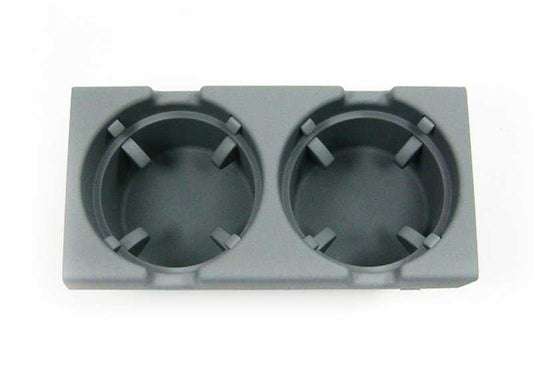 Cup holder for BMW E46 (OEM 51168248504). Genuine BMW.