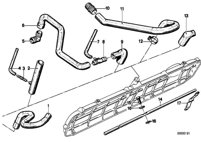 Manguera De Vacío Negro 3.5X1.8 Para Bmw E81 E82 E87 E88 E21 E30 E36 E46 E90 E91 E92 E93 E12 E28 E34