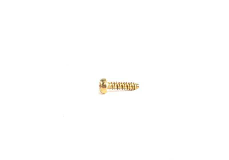 Hemispherical head screw for various BMW models (OEM 51168215465). Original BMW