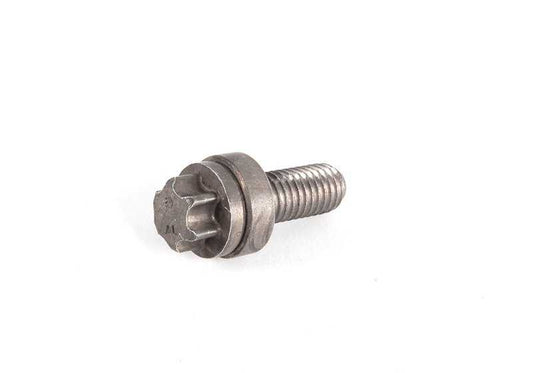 Tornillo de aluminio con arandela OEM 12527557037 para BMW E81, E82, E87, E88, F20, F21, F22, F23, F87, E90, E91, E92, E93, E60, E61, F07, F10, F11, F18, E63, E64, F06, F12, F13, E65, E66, F01, F02, E84, E83, E70, F15, E71, F16, E85, E86, E89. Origin