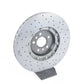 Disco de freno de carbono-cerámico derecho OEM 34217991108 para BMW F90, F91, F92, F93. Original BMW.