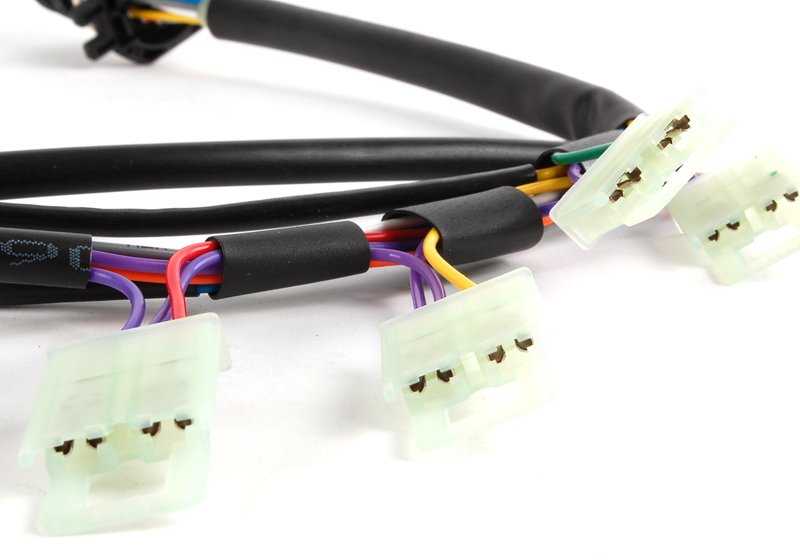 Temperature Sensor Wiring Harness for BMW E46, E39, E38, E85 (OEM 24341423873). Original BMW