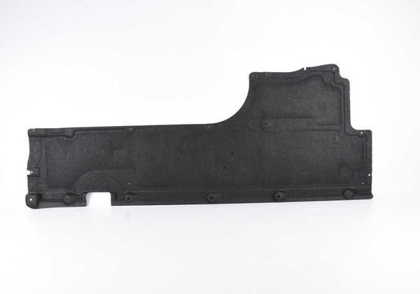 Protección inferior izquierda (cubrecárter) OEM 51757185033 para BMW F01, F02, F04. Original BMW.