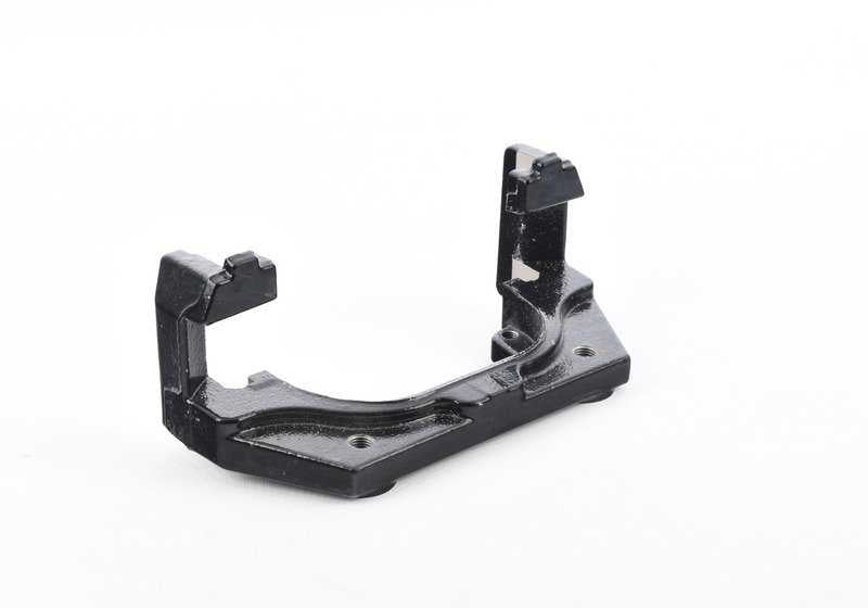 Soporte de pinza de freno trasera OEM 34112283171 para BMW E60, E61, E63, E64. Original BMW.