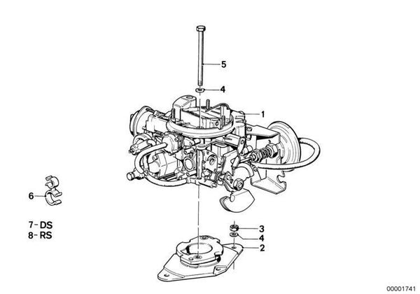 Brida Original Bmw Para E21 Y E30. Recambios