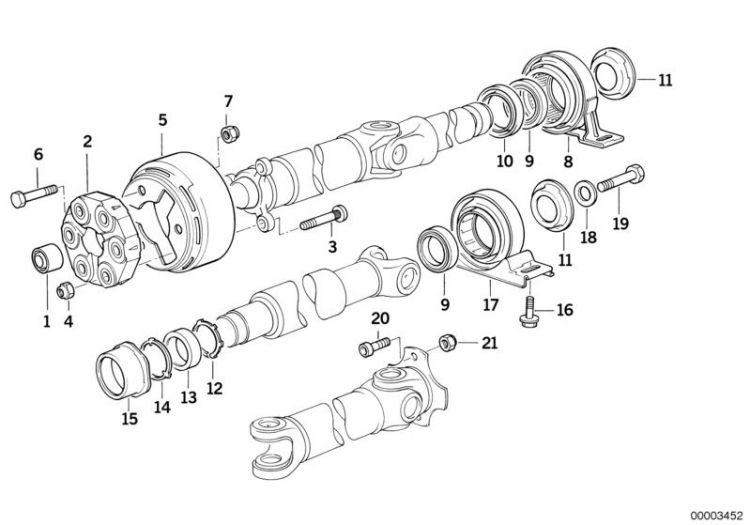 Perno Hexagonal M12X1 5X58-Zns3 Para Bmw Varios Modelos. Original Recambios