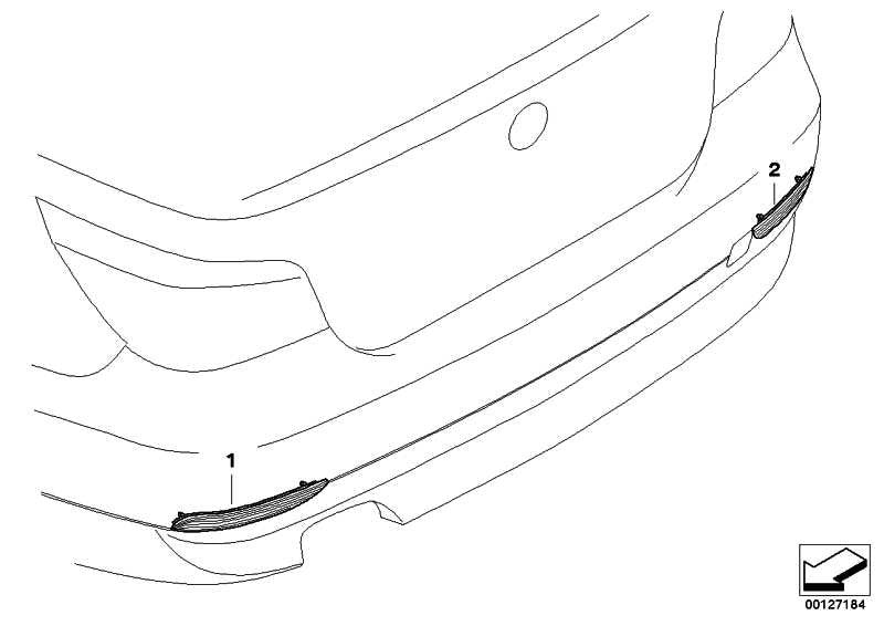 Reflector Trasero Para Bmw E60 E61. Original Recambios