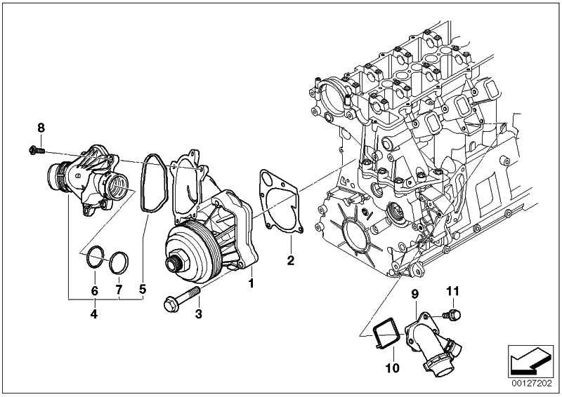 Termostato Con Racores Para Bmw E87 E46 E90 E91 E92 E93 E60 E61 E63 E64 E65 E66 E83 E53 E70 E71 .