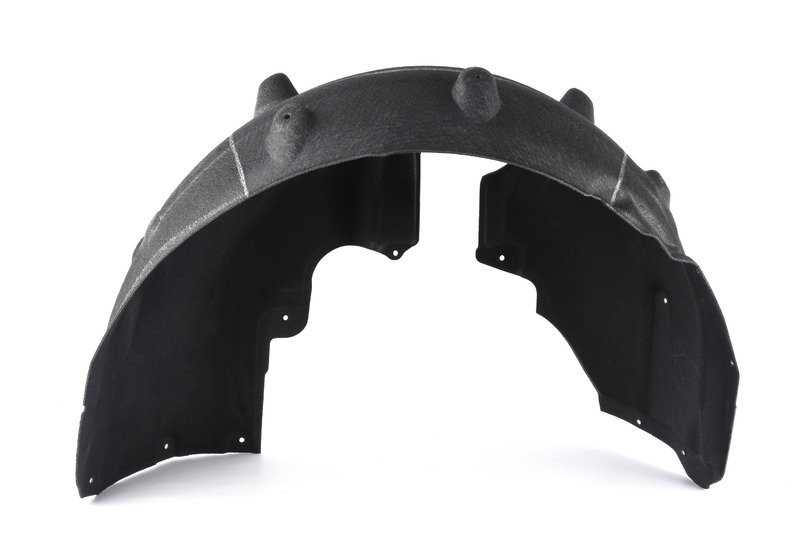 Cubierta paso de rueda trasera izquierda para BMW G11, G11N, G12, G12N (OEM 51717340203). Original BMW