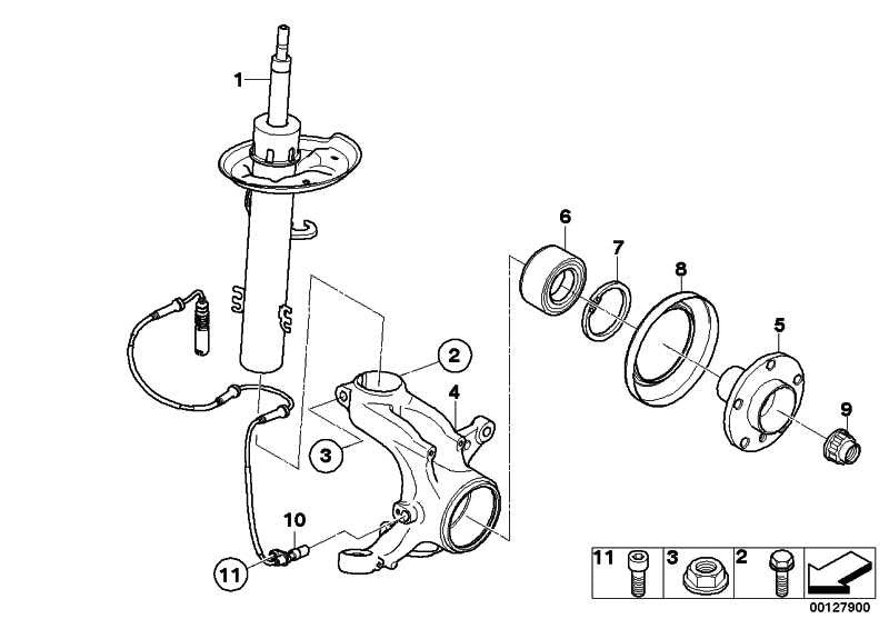 Muelle-Amortiguador Delantero Para Bmw E83 . Original Recambios