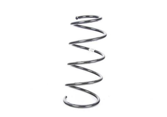 Front coil spring for BMW (OEM 31336767375). Genuine BMW.