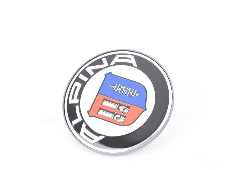 Emblema para BMW F06, F06N, F01, F01N, F02, F02N (OEM 36137988841). Original BMW.