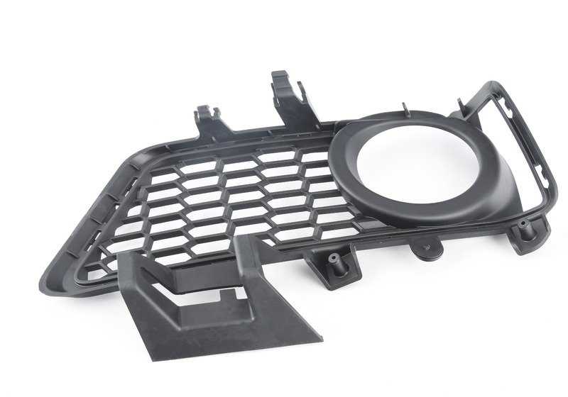 Rejilla parachoques delantero izquierda para BMW F30N, F31N, F35N (OEM 51118062631). Original BMW.