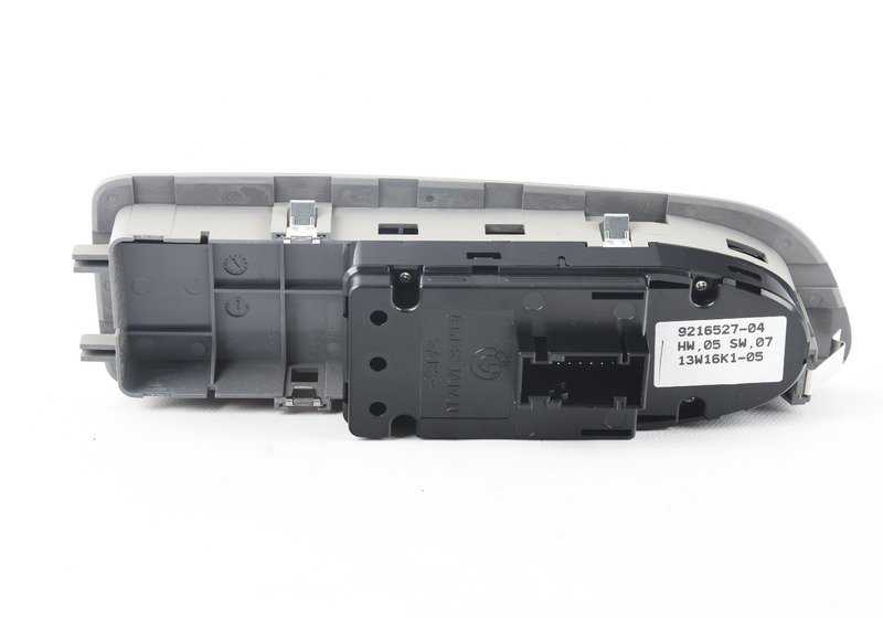 Window Lifter Switch Driver Side for BMW 1 Series E81, E82 (OEM 61319216527). Original BMW.