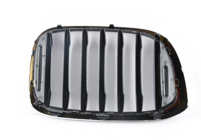 Rejilla decorativa delantera izquierda para BMW G01, G02 (OEM 51137464921). Original BMW.