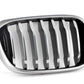 Rejilla decorativa frontal derecha OEM 51137464922 para BMW G01, G02 (X3, X4). Original BMW