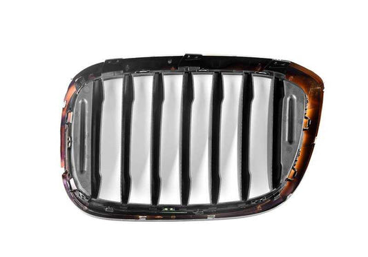 Rejilla decorativa frontal derecha OEM 51137464922 para BMW G01, G02 (X3, X4). Original BMW