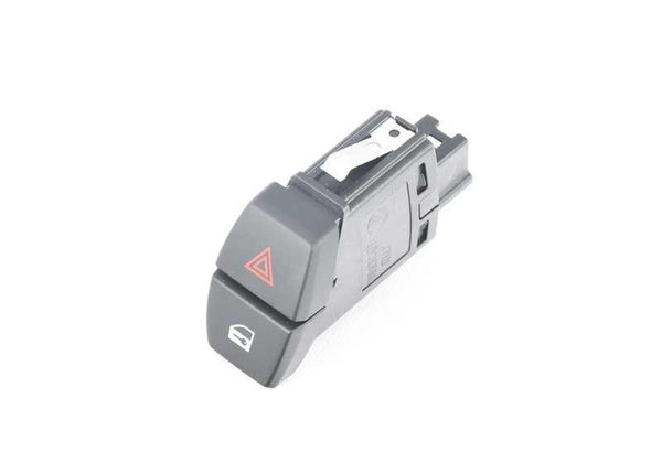 Interruptor de luces de emergencia y cierre centralizado para BMW F07, F10, F11, F18, F06, F12, F13, F01, F02, F04, X3 F25 (OEM 61319161896). Original BMW