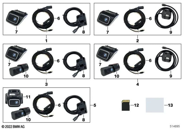 BMW Advanced Car Eye 3.0 Pro para BMW F20, F21, F40, F22, F23, F45, F46, F87, G42, G87, U06, F30, F31, F34, F35, F80, G20, G21, G28, G80, G81, F32, F33, F36, F82, G22, G23, G26, G82, G83, F90, G30, G31, G38, G60, G32, G11, G12, G70, F91, F92, F93, G14, G1