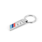 Llavero Original De Acero Inoxidable Bmw M Plata . Original Merchandising