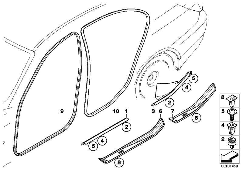 Umbrales Moldura M Estribo Cubierta Entrada Para Bmw E60 E61 Serie 5 . Original Recambios