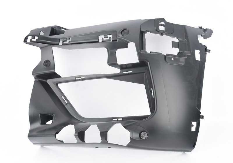 Soporte izquierdo del parachoques OEM 51118065319 para BMW F90 (M5). Original BMW.