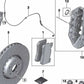 Guardabarros derecho OEM 34117991036 para BMW F90, F91, F92, F93. Original BMW.