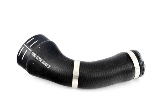 Charge air hose for BMW F07, F10, F11, F06, F12, F13, F01N, F02N, E70N, F15, E71, F16 (OEM 13717575408). Genuine BMW