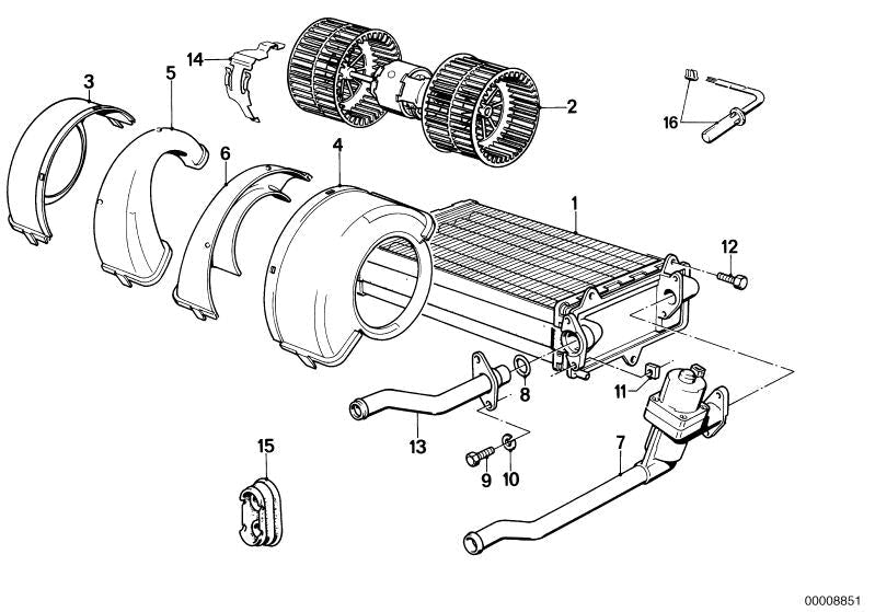 Tubo Original Bmw (64111373799) Para E30. Recambios