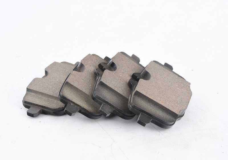 Juego de pastillas de freno traseras OEM 34216870552 para BMW G30, G32, G11, G12, G05, G06, G07. Original BMW.