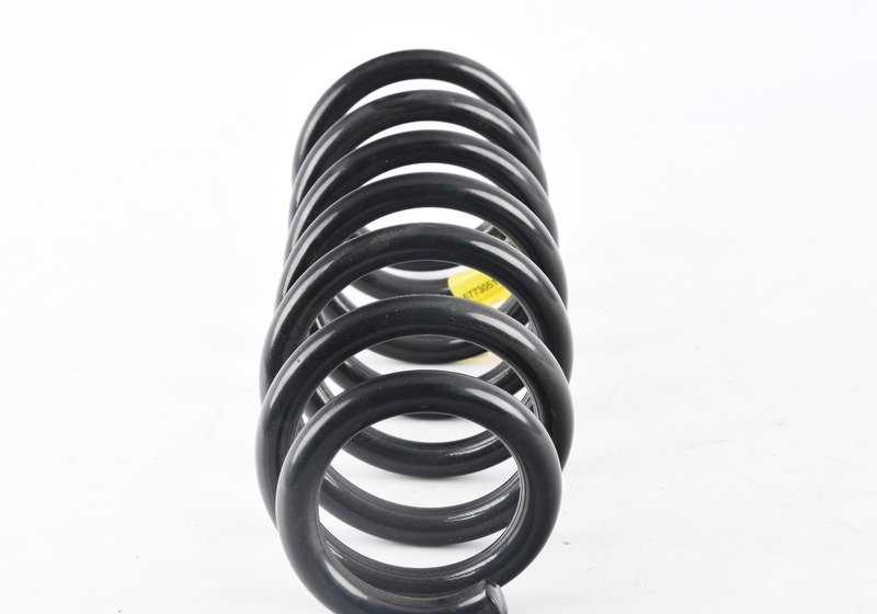 Resorte helicoidal delantero para BMW E46, F30, F80 (OEM 31336773051). Original BMW.