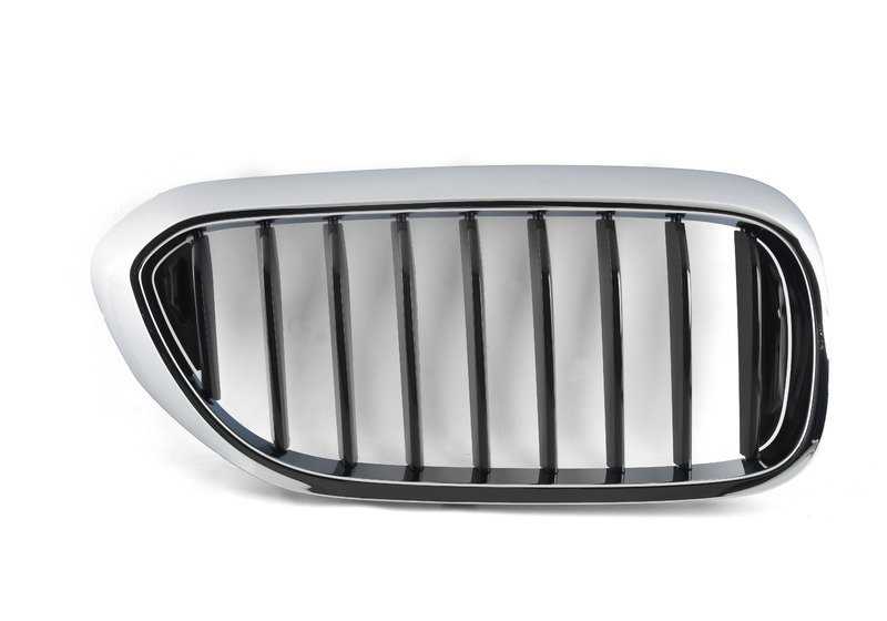 Right front decorative grille for BMW G30, G31, G38 (OEM 51137390864). Genuine BMW