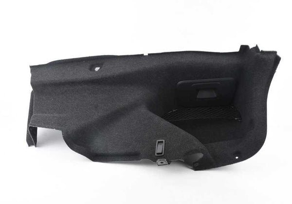 Revestimiento lateral del maletero izquierdo OEM 51477942875 para BMW F90, G30. Original BMW