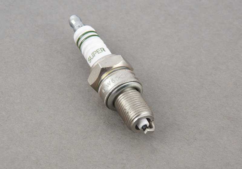 Spark plug for BMW E12 (OEM 12121338145). Original BMW