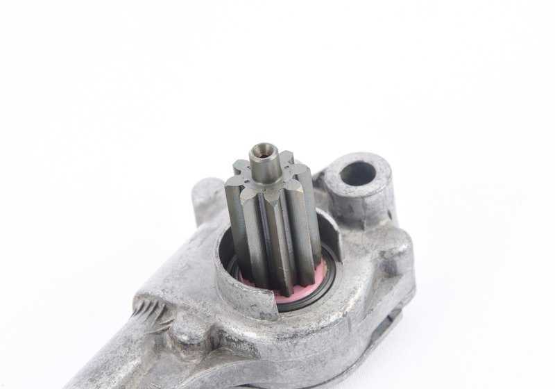 Ajuste longitudinal del engranaje izquierdo para BMW Serie 3 E36 (OEM 52108157463). Original BMW.