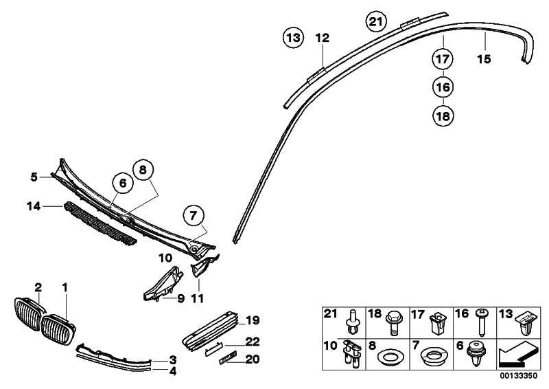 Tapa Moldura Inferior Faro Delantero Imprimadapara Bmw E46. Original Recambios